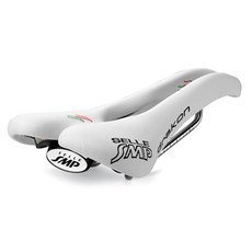 SMP 드라콘 로드 MTB 철인3종 안장, 화이트, 1개