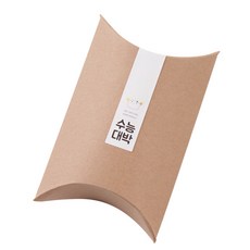 봄91 다용도 베개상자 소 10p + BOM 응원 찰떡 롱 사각 스티커 10p, 크라프트, 1세트