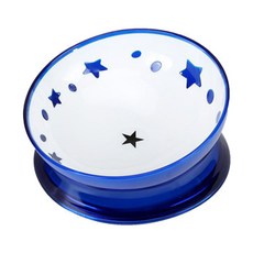 제제펫 스타패턴 반려견 식기, Y305PDDD002, 1개