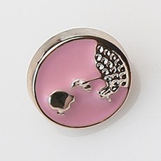 HR大鈕扣 Bamako 鈕扣 NO7 13mm, 混合顏色, 8個