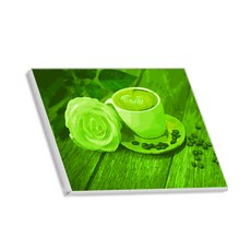헬로페인팅 직접그리는 그림그리기 DIY도면 라떼한잔시리즈10, 혼합 색상, 1개