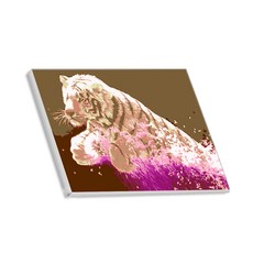 헬로페인팅 직접그리는 그림그리기 DIY도면 호랑이시리즈10, 혼합 색상, 1개