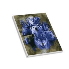 헬로페인팅 직접그리는 그림그리기 DIY도면 동물농장시리즈10, 혼합 색상, 1개