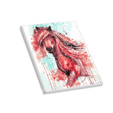 헬로페인팅 직접그리는 그림그리기 DIY도면 말의숨소리시리즈05, 혼합 색상, 1개
