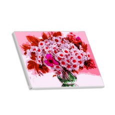 헬로페인팅 직접그리는 그림그리기 DIY도면 들꽃화병시리즈04, 혼합 색상, 1개
