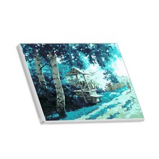 헬로페인팅 직접그리는 그림그리기DIY도면 + 추가 랜덤 발송 3p, 햇살좋은숲11, 1개