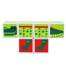 KesB Strong Smart Builder 磁鐵塊河濱動物, 混色