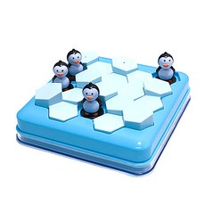 Kes.B 編碼企鵝游泳池桌遊, 混合顏色, 1個