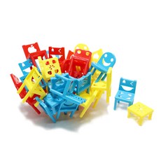 KesB 棋盤遊戲椅子堆疊遊戲, 混色