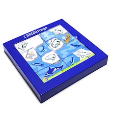 Casby 棋盤遊戲 北極熊迷彩遊戲, 混色