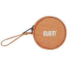 DM I LOVE HOME 布料多功能收納盒 圓形芥末黃, 1個