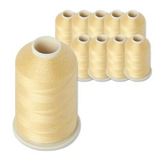 時尚縫紉線 10入, 64號, 1700m