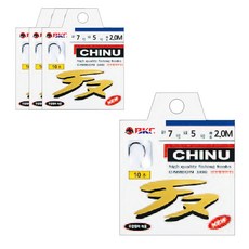 비케이씨 지누카드 서해안전용 채비 2m BK308, 4개입