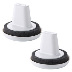 THE ZAKKA 圓形清潔海綿底座白色, 2個