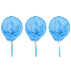 5段伸縮蜻蜓捕捉網 藍色, 3片