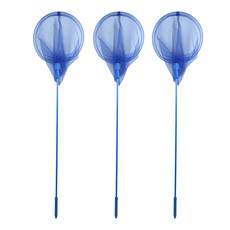 곤충생활 대형 잠자리채 블루, 3개입