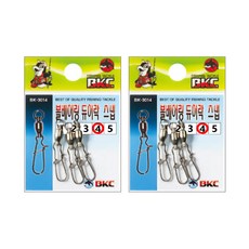 비케이씨 볼베어링듀어락스냅 도래 BK3014, 2개