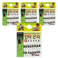 비케이씨 인타온리 도래 BK3029, 4개