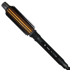 아이뷰티 아이롱 브러쉬 봉고데기 25mm, 블랙