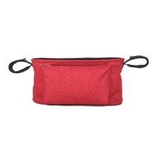 簡約風格嬰兒車收納包, Melange Red, 1入