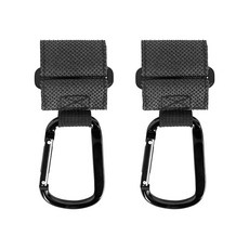 孩童推車掛鉤, 黑色, 2入