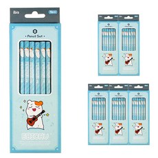 아이비스 에비츄 육각연필세트 EB B, 블루, 36개