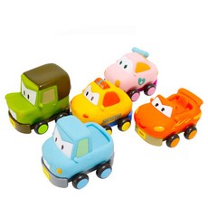 캐스비 플레이 점보풀백카 5종 완구, 혼합 색상, 1개