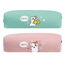 아이비스 에비츄 봉제필통 EB, 랜덤발송, 2개입