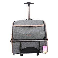 유어펫 반려동물 백팩 CW23, 그레이, 1개