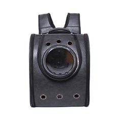 유어펫 반려동물 백팩 CW48, 우주선 블랙, 1개