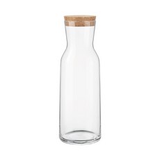 Bormioli Rocco Aquaria 玻璃水瓶 + 軟木塞, 混合色, 1100ml, 1個