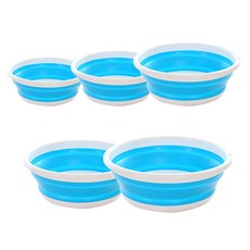 Antis廚房用折疊式洗碗桶 XS+S+M+L+XL, 藍色, 1套