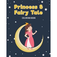 Princess & Fairy Tale Jumbo Coloring Book Paperback Coloring Pages for Kids, Stone Basin Books
