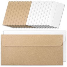 投影設計簡單的橫錢信封架, 混合, 20入