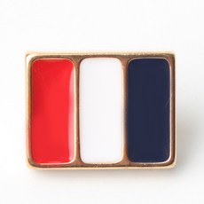 패션포인트 프랑스 단추 11mm, 골드, 100개입