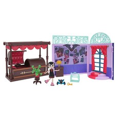 jazwares Monster Hotel TV Mavis房間公仔+迷你公仔隨機出貨套組98031, 1套