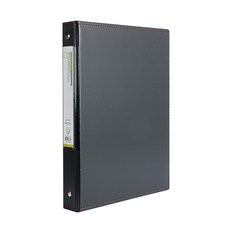 Alpha SEMI 高週波梯形活頁夾 3孔 AS-303, 1個, 黑色