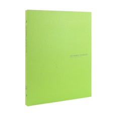 알파 에코프랜드리 클리어화일 A4 20시트, 연두, 1개