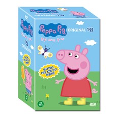 페파피그 오리지널 1집 18종세트 그림책 같은 컬러 대본2권 + 영어/우리말 더빙, 16CD