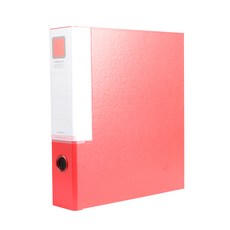 DAEHEUNG 紙 D 環活頁夾 A4 3 孔 5cm D335, 紅色的