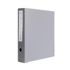 ALPHA Modi D 形環層壓活頁夾 A4 3 孔 5cm AMD335, 灰色, 1入