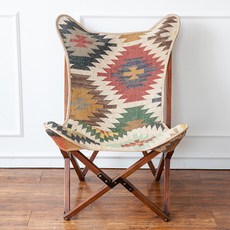 아카시아 버터플라이 체어, A6(철제프레임), 1개