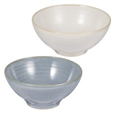 공기 이선철 국그릇, 베이지, 스카이블루, 1개