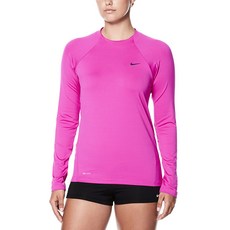 나이키스윔 솔리드 롱 슬리브 래쉬가드