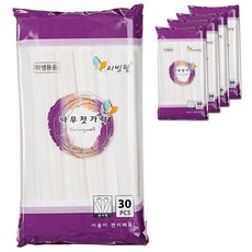 LIVINGWELL 竹筷, 30入, 5袋