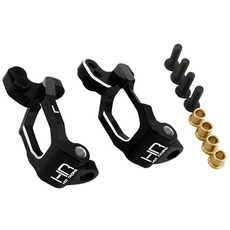 hot-racing 鋁輪轂支架/C-Hub Yeti Jr 2pr 套組, BK, 1套