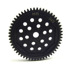 핫레이싱 SCT254GTT 32p Steel 54t Spur Gear Arrma SC10 Gt2, BK, 1개