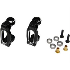 hot-racing 鋁製前軸承 C 輪轂組, BK, 2套