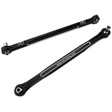hot-racing 鋁製轉向螺絲扣 Toe Links Traxxas XMaxx 1PR 套組, BK, 1套