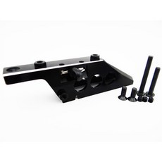 hot-racing 可調節前上部 4 連桿安裝套件, BK, 1套